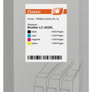 Acheter Brother LC-422XL Prindo Classic XL Multipack Compatible à La Réunion 974