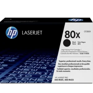 Acheter HP 80X toner LaserJet noir authentique – Grande capacité à La Réunion 974
