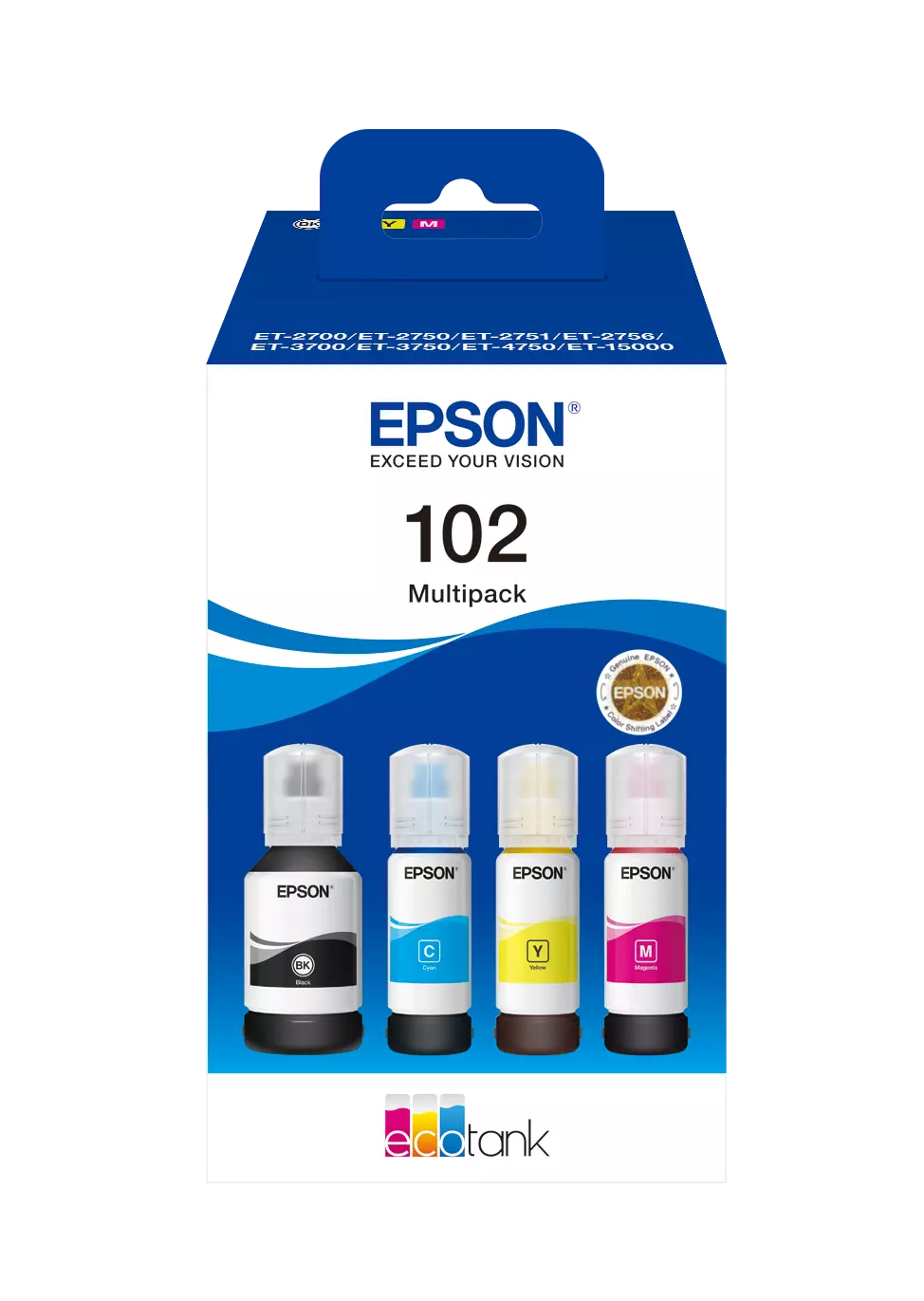 Acheter Bouteille d’Encre EPSON Ecotank 102 – noir à La Réunion 974