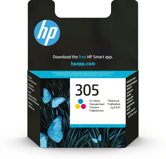 Acheter HP 305 cartouche d’encre trois couleurs authentique à La Réunion 974