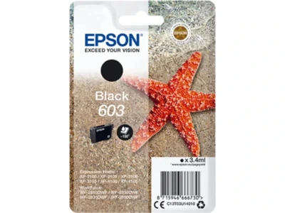 Acheter Cartouche Epson 603 Noir — Capacité standard à La Réunion 974