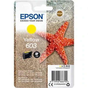 Acheter Cartouche Epson 603 Noir — Capacité standard à La Réunion 974