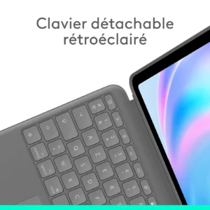 Acheter Combo Touch for iPad Air 13″ – Gris à La Réunion 974