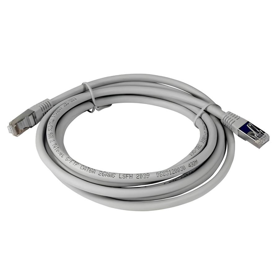 Acheter Cordon RJ45 Cat. 6E FTP Gris – 3M à La Réunion 974