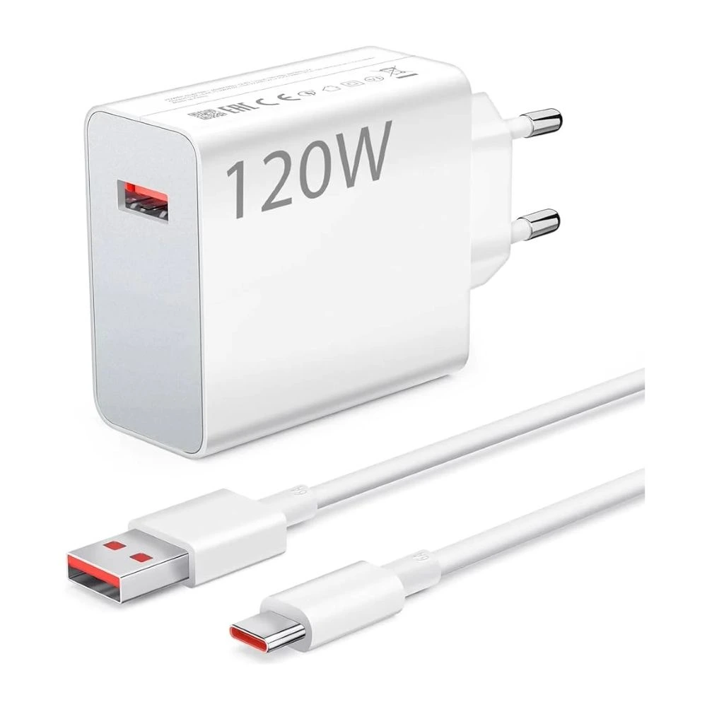 Acheter chargeur secteur XIAOMI 120W avec câble de charge à La Réunion 974
