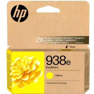 Cartouche d'encre HP 938e EvoMore Jaune XL - HP OfficeJet Pro 9730 livré à Saint-Philippe